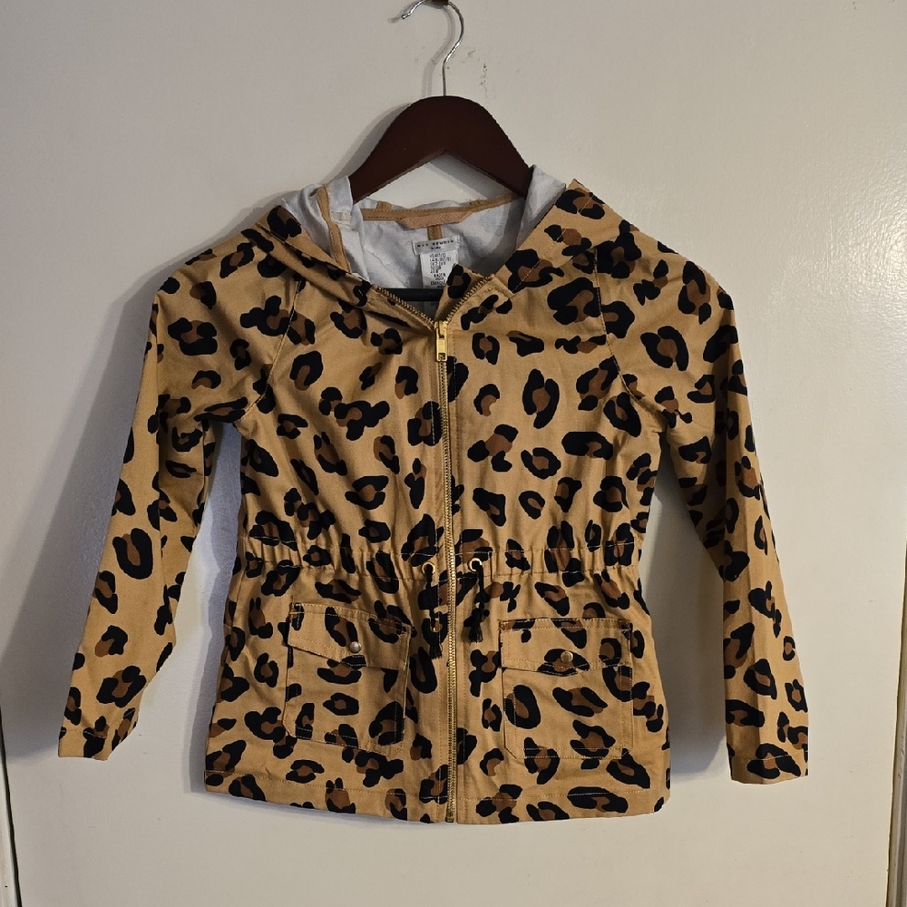 Max Studio Kids Leopard Print Jacket